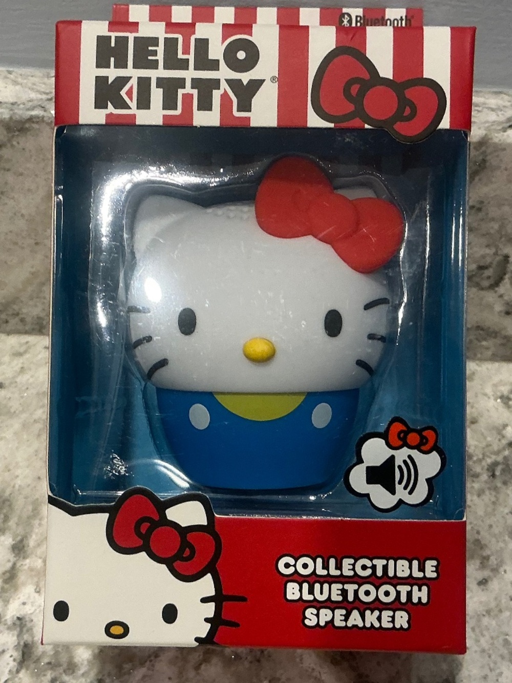 New in Box Sanrio Bitty Boomers Hello Kitty Collectible Bluetooth Speaker